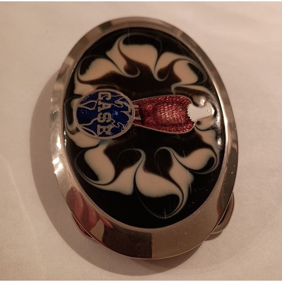 Case Belt Buckle Old Abe Bald Eagle & Globe Trademark Advertising - Picture 3 of 7